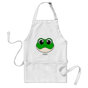 Niedlicher Lächelfrosch Schürze