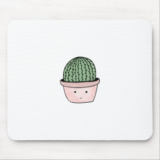 Niedlicher lächelnder Kaktus Mousepad