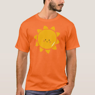 Niedlicher Lächelnder Sonnenschein T-Shirt