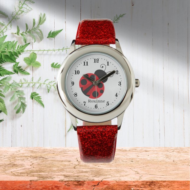 niedlicher Ladybug-Liebhaber Armbanduhr (Von Creator hochgeladen)