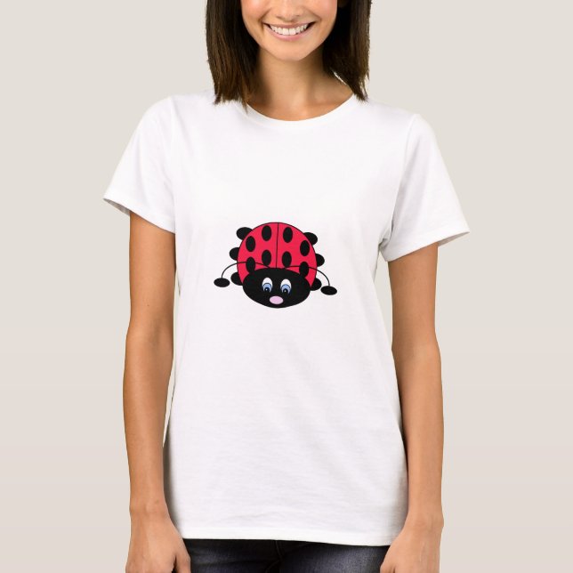 Niedlicher Ladybug-T - Shirt (Vorderseite)
