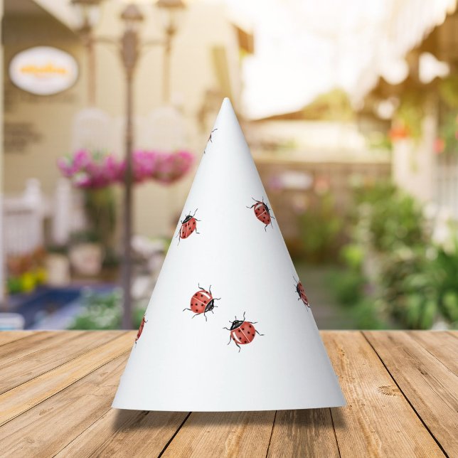 Niedlicher Ladybugs Baby Showhut Party Partyhütchen (Von Creator hochgeladen)