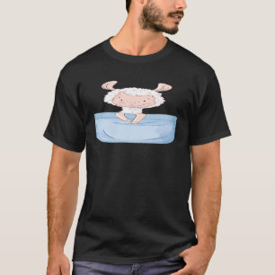 Niedlicher Lama in Ihrem Pocket Peking Alpaca Haus T-Shirt