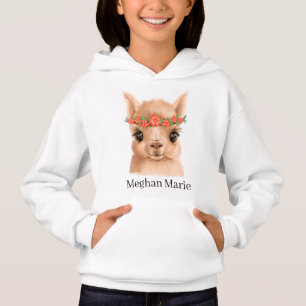 niedlicher Lamalienliebhaber Name Hoodie