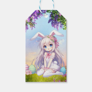 niedlicher, lebendiger Sonnenfrühling/Ostern Geschenkanhänger