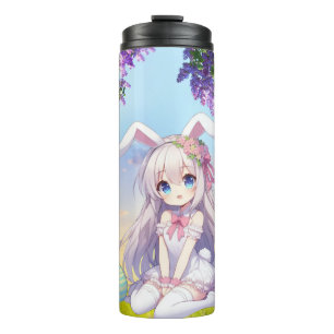 niedlicher, lebendiger Sonnenfrühling/Ostern Thermosbecher