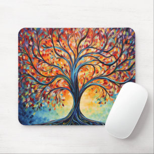 Niedlicher Lebensbaum Mousepad