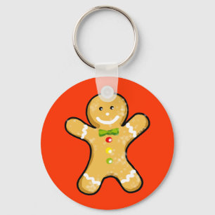 Niedlicher Lebkuchen Schlüsselanhänger