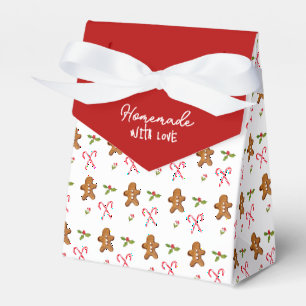 Niedlicher Lebkuchenmann Made with Liebe Cookie Geschenkschachtel