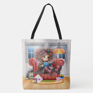 Niedlicher Lehrer / jedermann Tasche - Rückblick