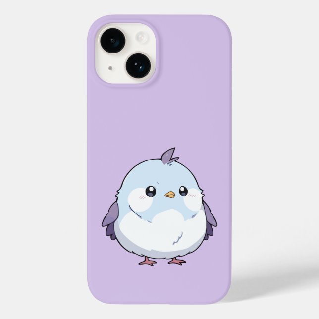 Niedlicher Lila Farbbildschirm Case-Mate iPhone 14 Hülle (Rückseite)