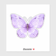 Niedlicher lila Schmetterling