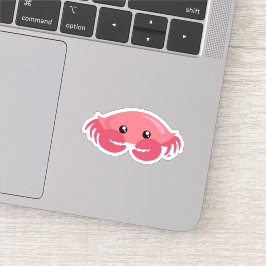Niedlicher Little Crab, kundenspezifisch geschnitt Aufkleber