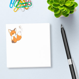 Niedlicher Little Fox Post-it Klebezettel