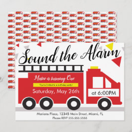 Niedlicher LKW Confetti 1. Geburtstag