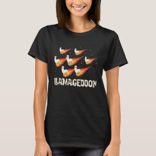 Niedlicher Llamageddon Llama Frauen Tier 1 T-Shirt