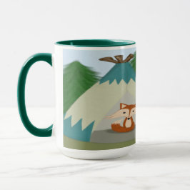 Niedlicher Lone Fox Tasse