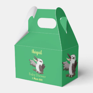 Niedlicher lustiger Lachen kookaburra Cartoon Geschenkschachtel