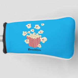 Niedlicher lustiger Popcorn-Cartoon Golf Headcover