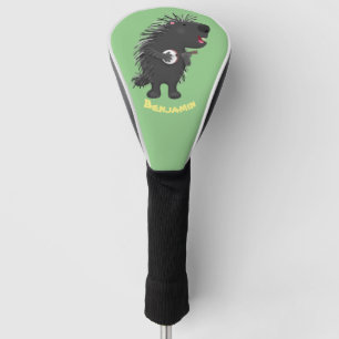 Niedlicher, lustiger Porcuppspiel Banjo Cartoon Golf Headcover