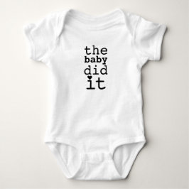 Niedlicher lustiger Spaß Das Baby hat es zitiert Baby Strampler