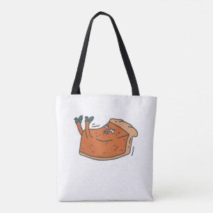 Niedlicher, lustiger Spaß-Kürbiskuchen - lustiger Tasche