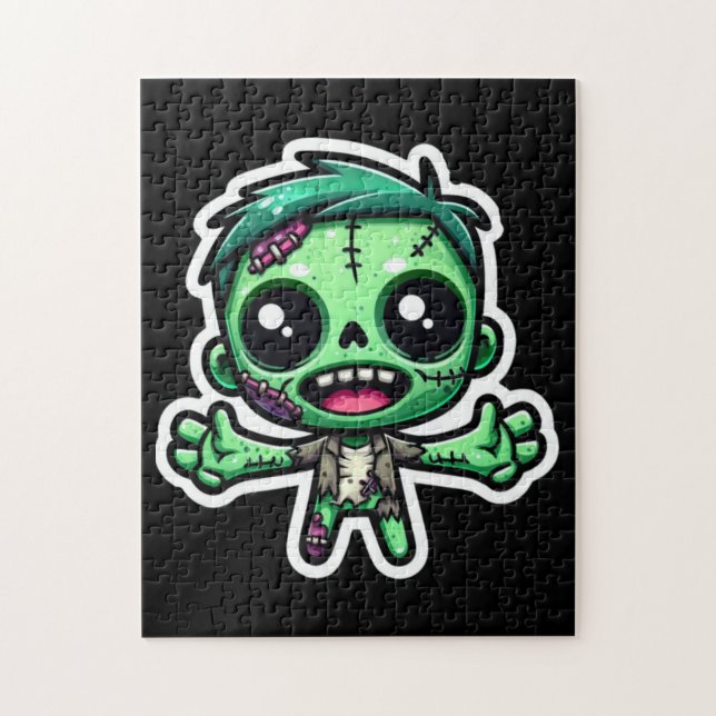 Niedlicher, lustiger Zombie (Vertikal)