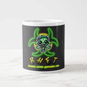 Niedlicher, lustiger Zombie Jumbo-Tasse