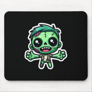 Niedlicher, lustiger Zombie Mousepad