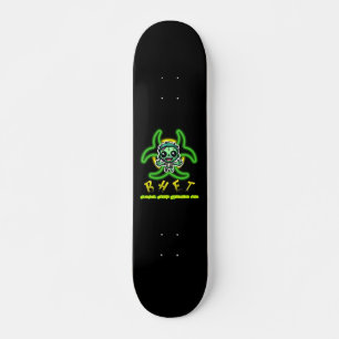 Niedlicher, lustiger Zombie Skateboard