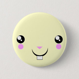 niedlicher Mädchenhamster Kawaii Animeknopf Button