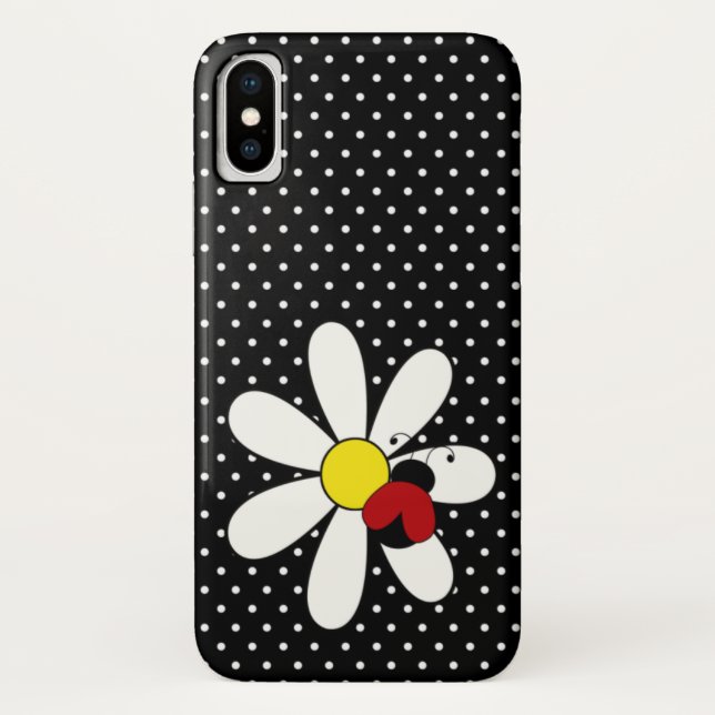 Niedlicher Marienkäfer-Gänseblümchen iPhone 6 Fall Case-Mate iPhone Hülle (Rückseite)