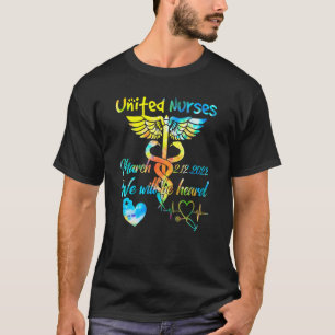 Niedlicher März der Vereinten Krankenversicherung T-Shirt