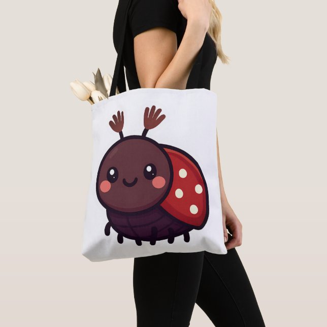 Niedlicher May-Käfer - Kawaii-Waldarm Tasche (Von Nahem)