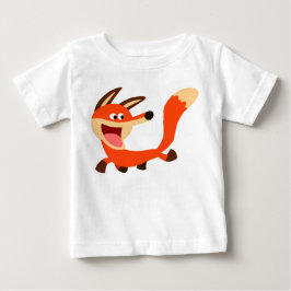 Niedlicher Mischous Cartoon Fox Baby T - Shirt