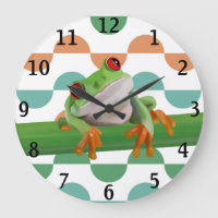 Niedlicher Mit Augen Baumfrosch mit farbenfroher G