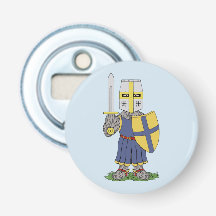 Niedlicher mittelalterlicher Ritter