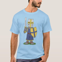 Niedlicher mittelalterlicher Ritter