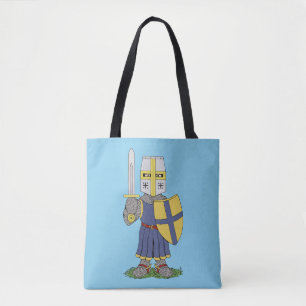 Niedlicher mittelalterlicher Ritter Tasche