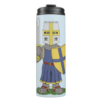Niedlicher mittelalterlicher Ritter