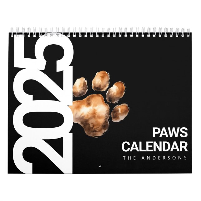 Niedlicher, moderner Heimtierfreund 2025 Kalender (Titelbild)