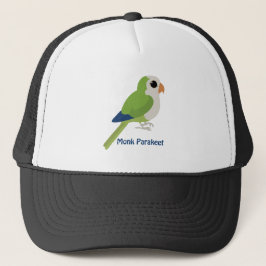 Niedlicher Monk Parakeet Truckerkappe