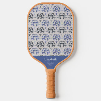 Niedlicher Monogram Team/Clubname mit geometrische Pickleball Schläger