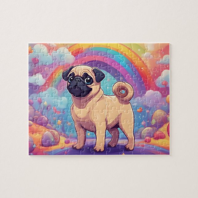 Niedlicher Mops (Horizontal)