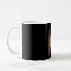 Niedlicher Mops Dog Portrait Kaffeetasse
