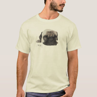 Niedlicher Mops-Leben-T - Shirt