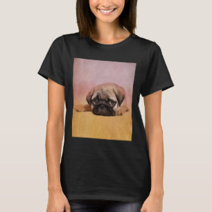 Niedlicher Mops Welpe Mops Dog Lovers Gift T-Shirt