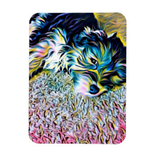 Niedlicher Morkie Magnet des Pennys