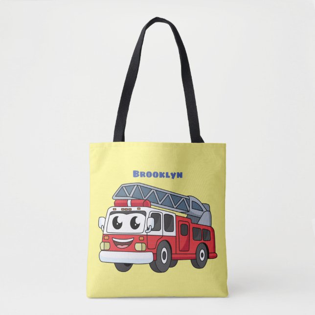 Niedlicher Motor Cartoon Tasche (Vorderseite)