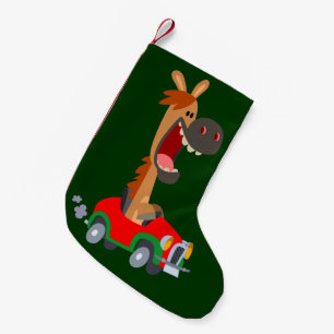 Niedlicher motorisierter Cartoon Strumpf Kleiner Weihnachtsstrumpf